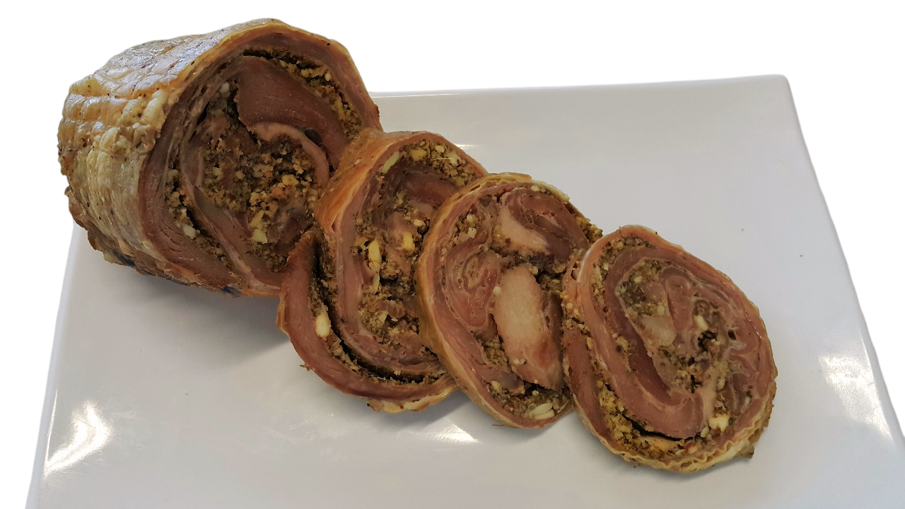 ARROLLADO HUASO 300 GRS COCINADO FRESCO AL VACIO